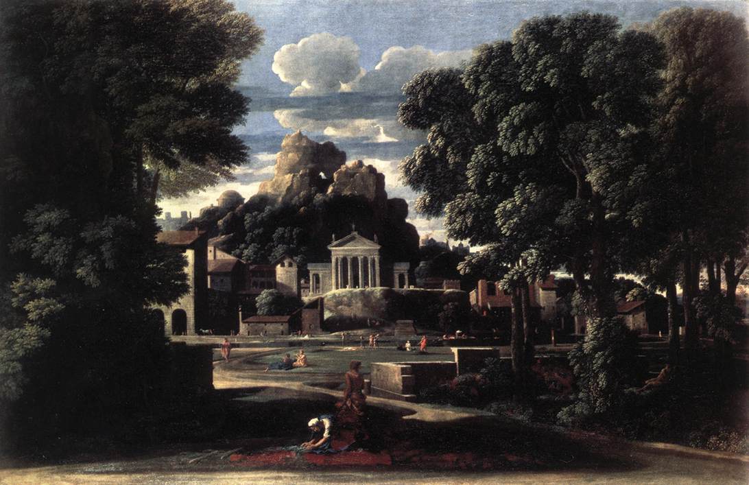 Landscape with Gathering of the Ashes of Phocion by his Widow